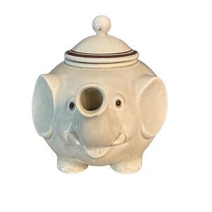 Fritz and Floyd Vintage 1976 Small Elephant Shaped Collectible Tea Pot